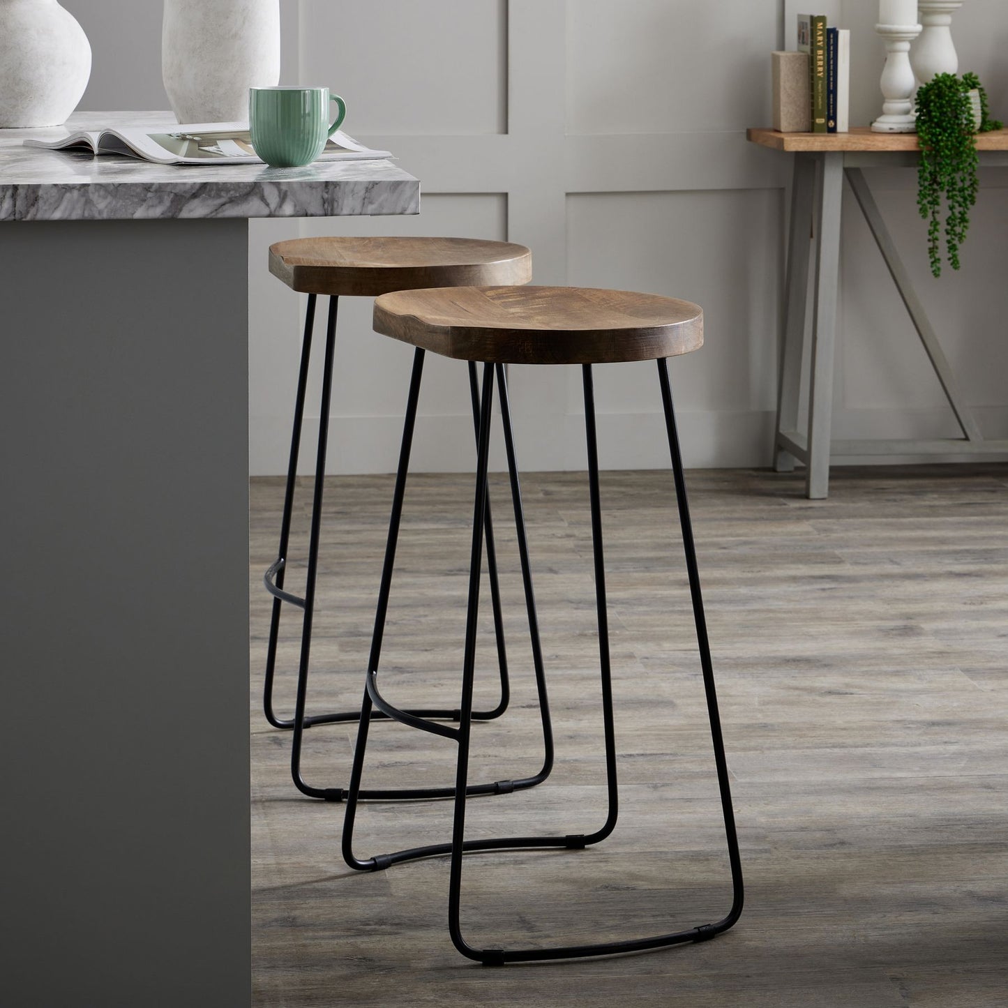 "The Flax Mill Perch" Barstool