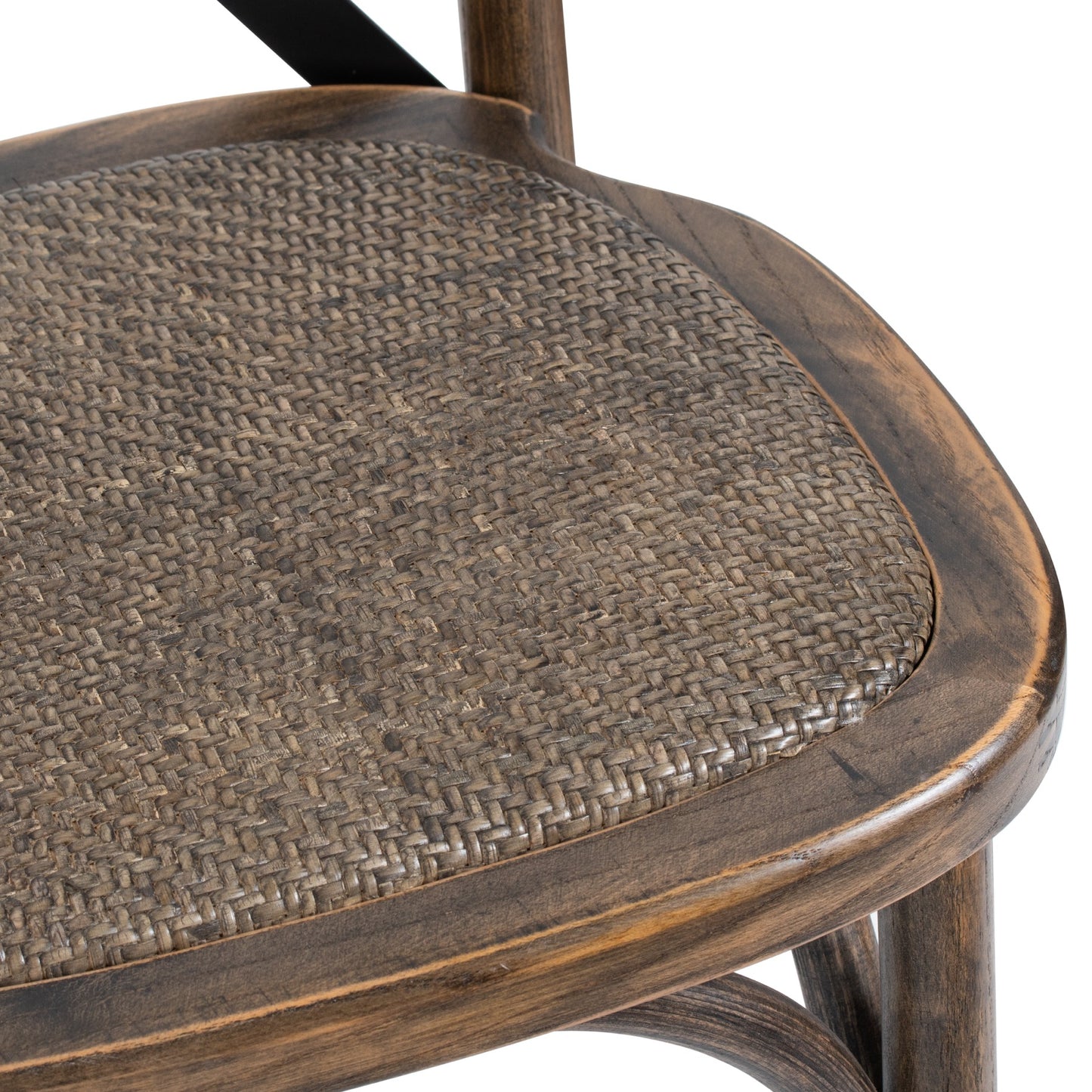 "The Weaver's Rest" Elm Wood Dining Chair (41L x 42W x 88H)