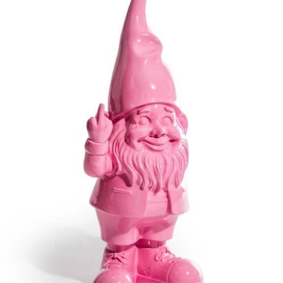 Pink Naughty Gnome Large