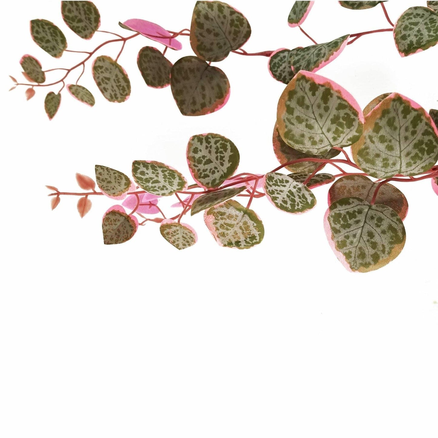 90cm Artificial Potted Trailing Hanging Pink Plant