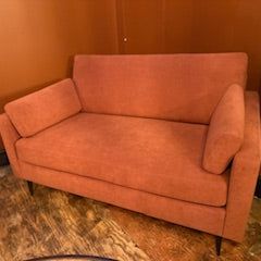 Small snuggle Sofa teracotta