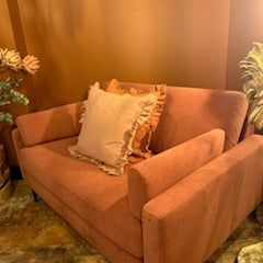 Small snuggle Sofa teracotta