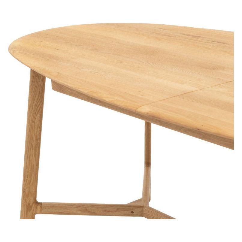Oak extending table