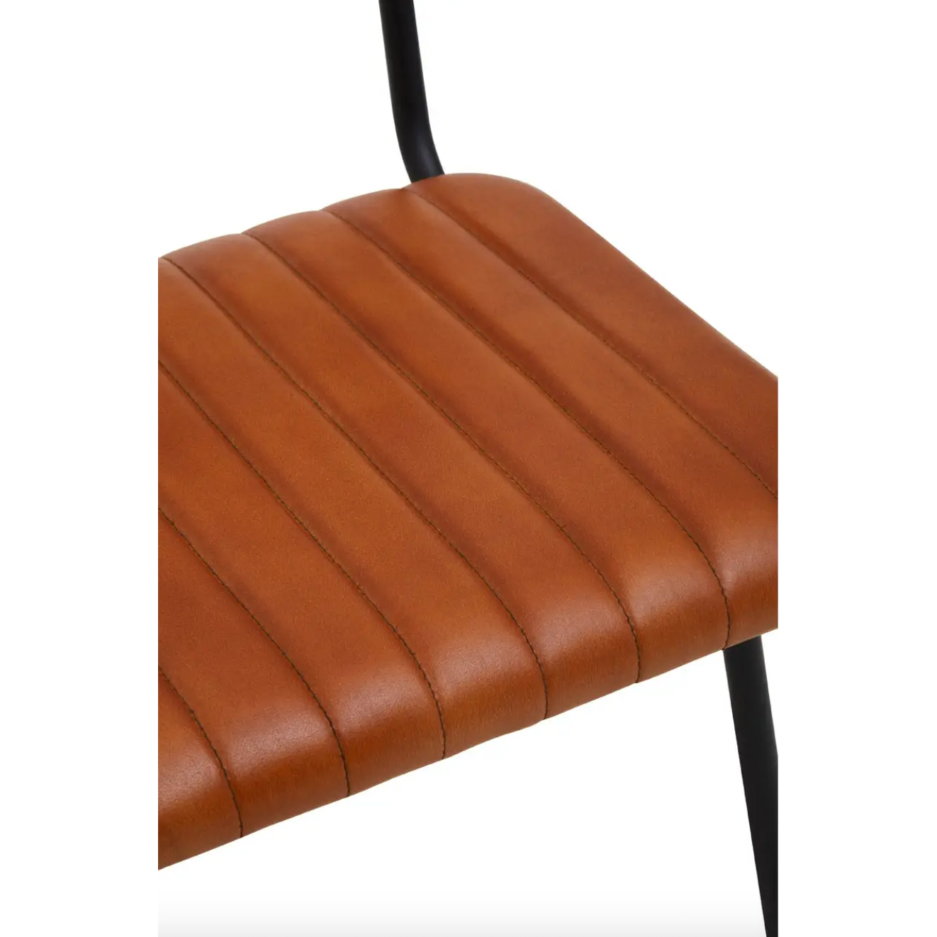 Buffalo Tan Leather Dining Chair