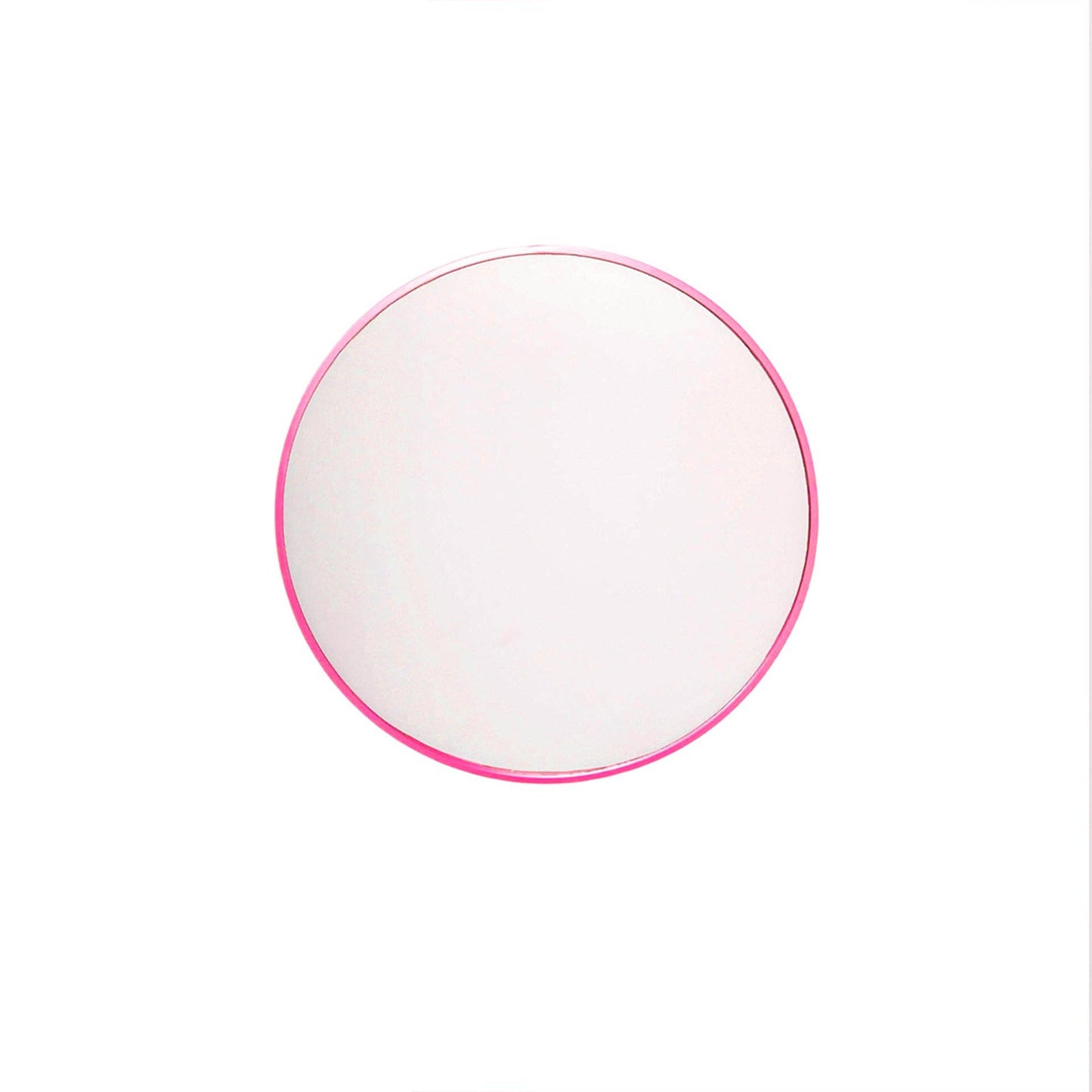 Neon Pink Wall Mirror Round Ø40cm