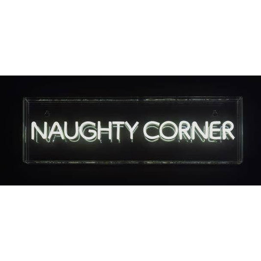 NAUGHTY CORNER NEON SIGN