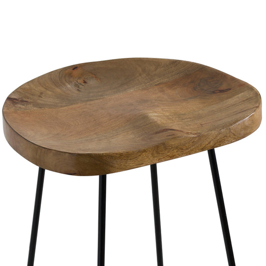 Wooden Barstool