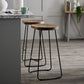 Wooden Barstool