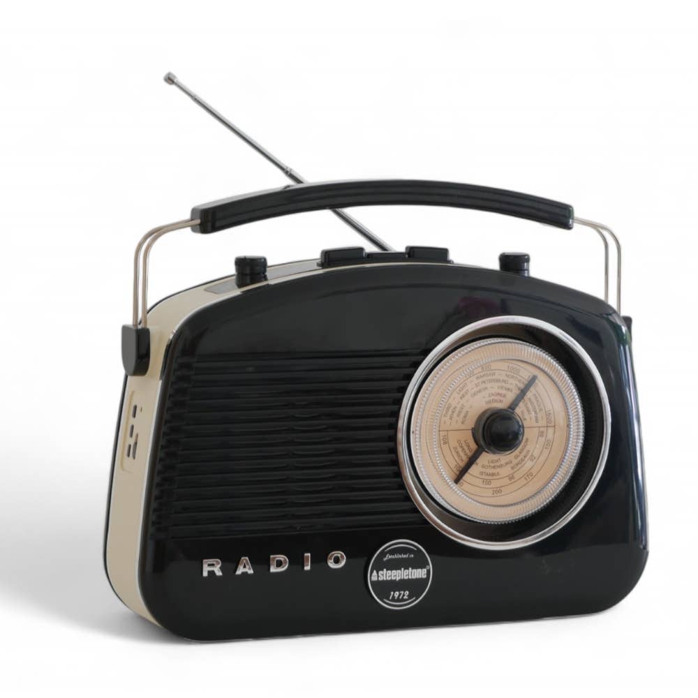 Classic Vintage Style  Brighton FM/MW/LW Radio & BLUETOOTH
