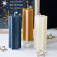 Cream Star Shaped Pillar Candle