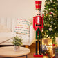 Giant Christmas Nutcracker Soldier Decoration, 120cm/4ft