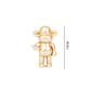 Hang Loose Monkey  'The Legend'  Gold - 11x7x19cm