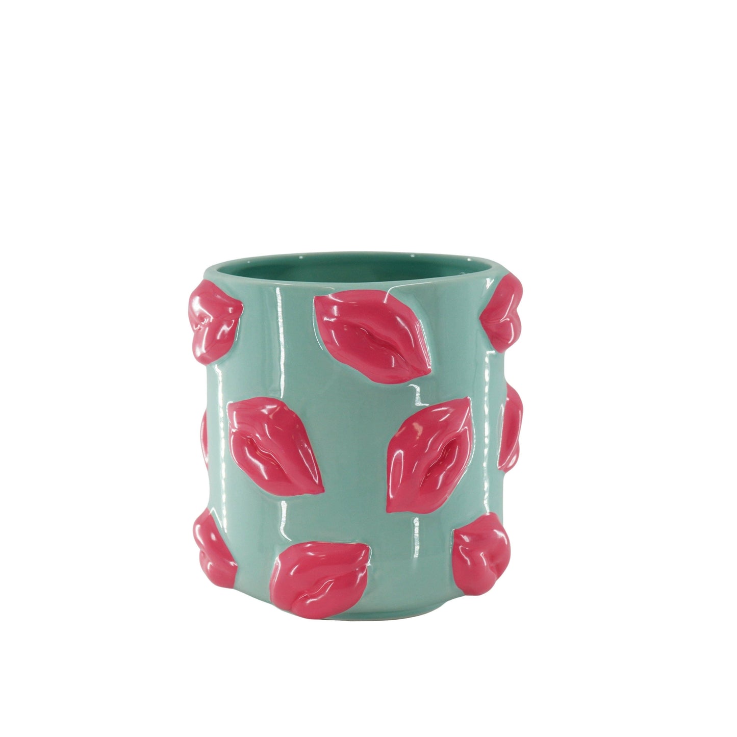 Kiss me Pot Mint & pink