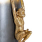Antique Gold Hanging Monkey Pot Decor