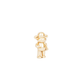 Hang Loose Monkey  'The Legend'  Gold - 11x7x19cm