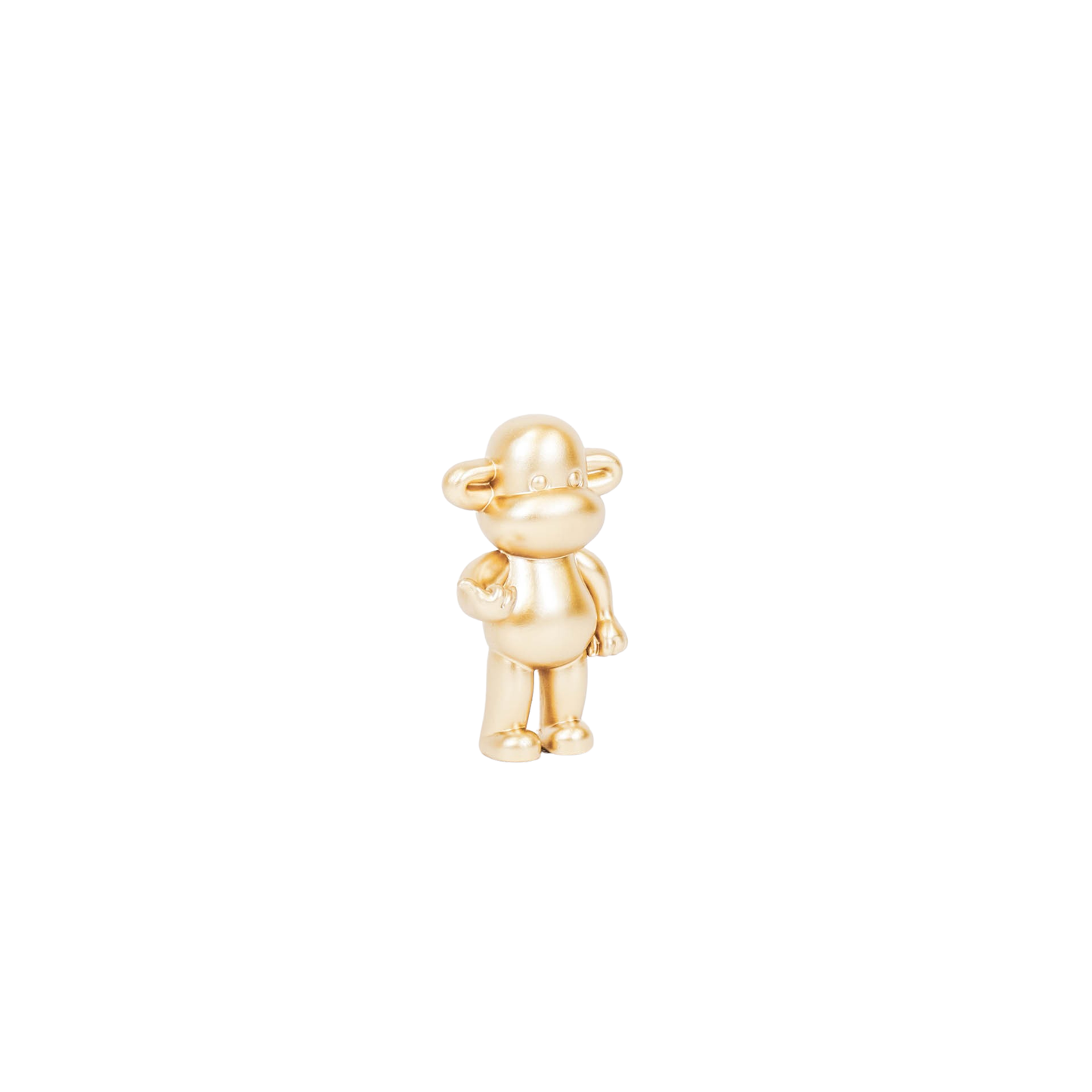 Hang Loose Monkey  'The Legend'  Gold - 11x7x19cm