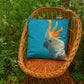 Cockatoo Velvet Cushion