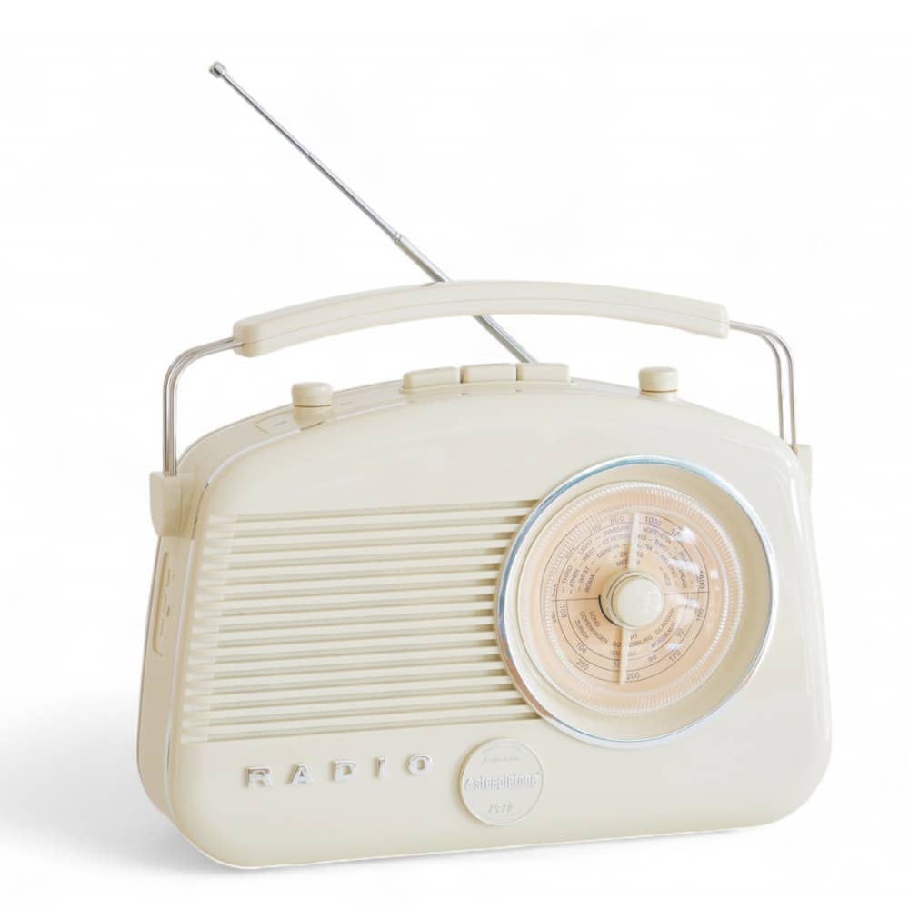 Classic Vintage Style  Brighton FM/MW/LW Radio & BLUETOOTH