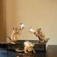Gold Mouse Resin Light