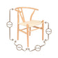 Beech Wooden Scandi Dining Chair