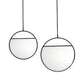 Set 2 Black mirrors