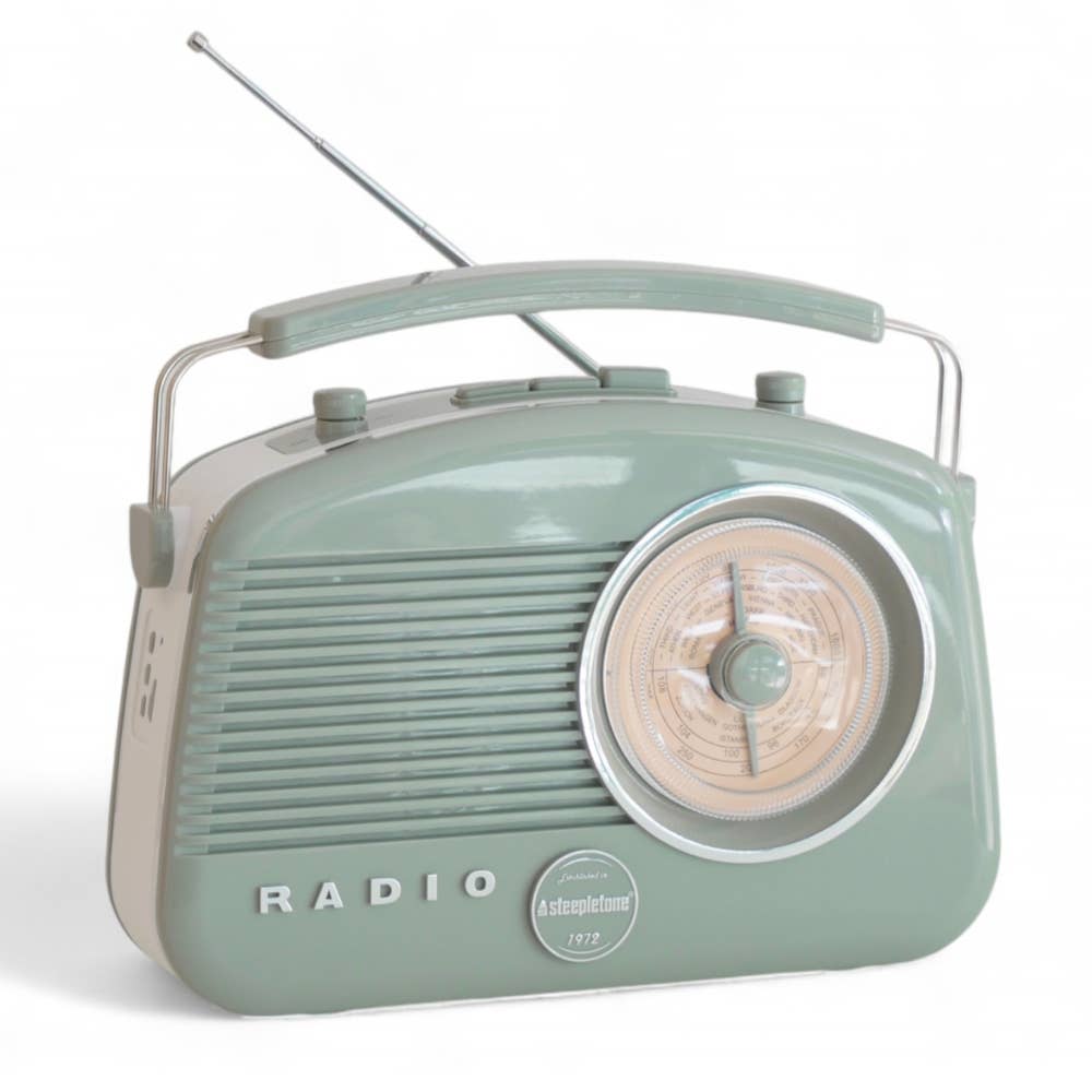 Classic Vintage Style  Brighton FM/MW/LW Radio & BLUETOOTH