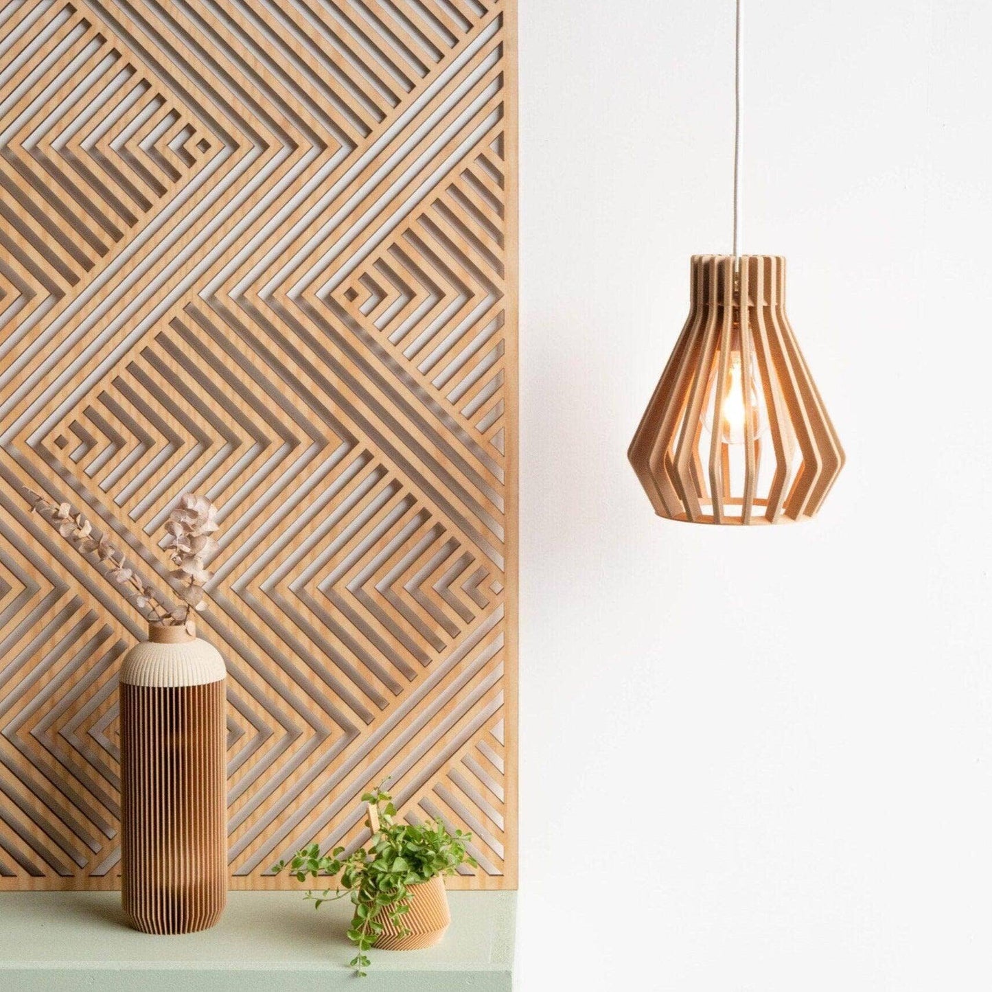 Pendant light  natural OHE