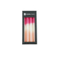Pink & white dipped candles set of -S4