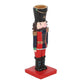 Nutcracker Christmas Taper Candle Holder