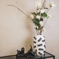 Fuck Vase- Ceramics - White/Black -  17x17x27cm