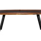 Rectangle Live edge table 1.6m