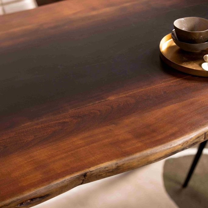 Rectangle Live edge table 1.6m