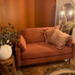 Small snuggle Sofa teracotta