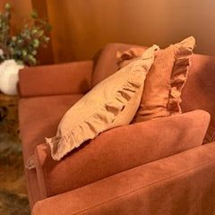 Small snuggle Sofa teracotta