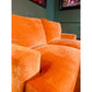The Cromwell Sofa Large Shop display Marmelade orange