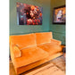 The Cromwell Sofa Large Shop display Marmelade orange