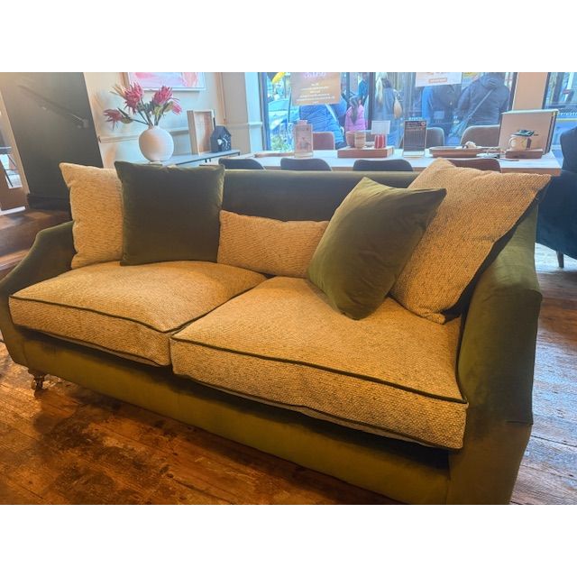 Moss Green Sofa ex display
