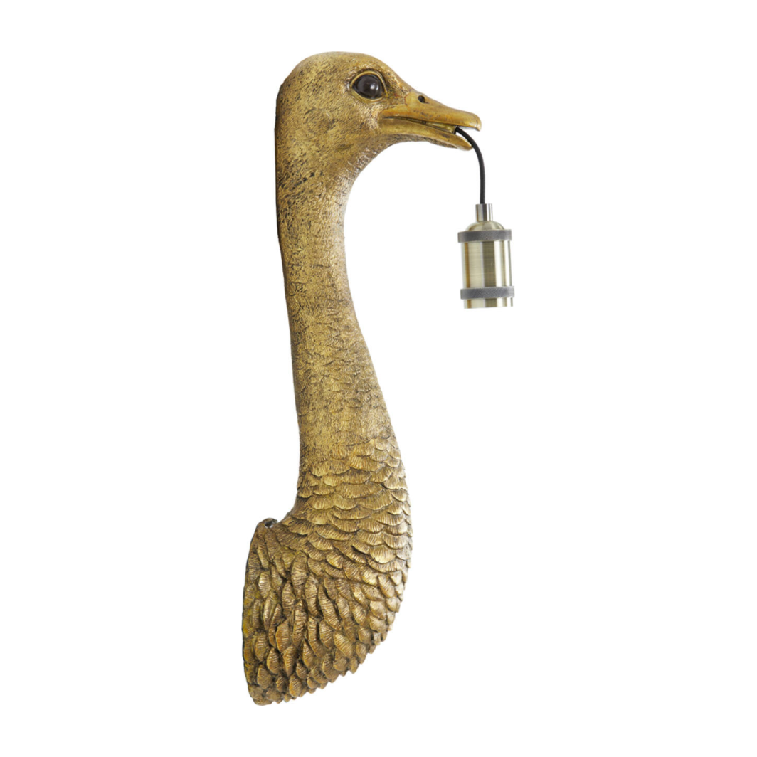 Wall Mounted Ostrich Light