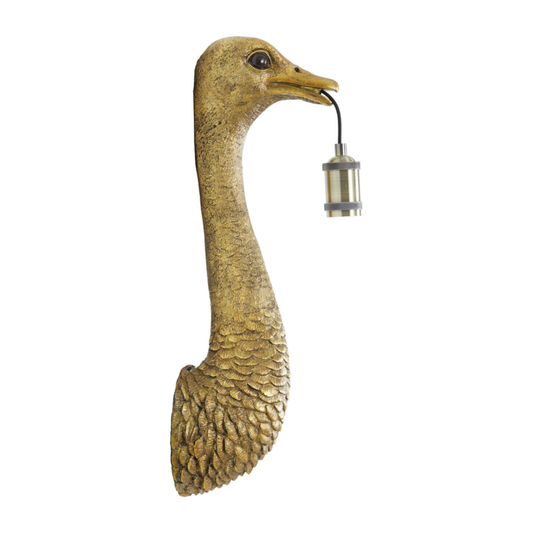 Wall Mounted Ostrich Light