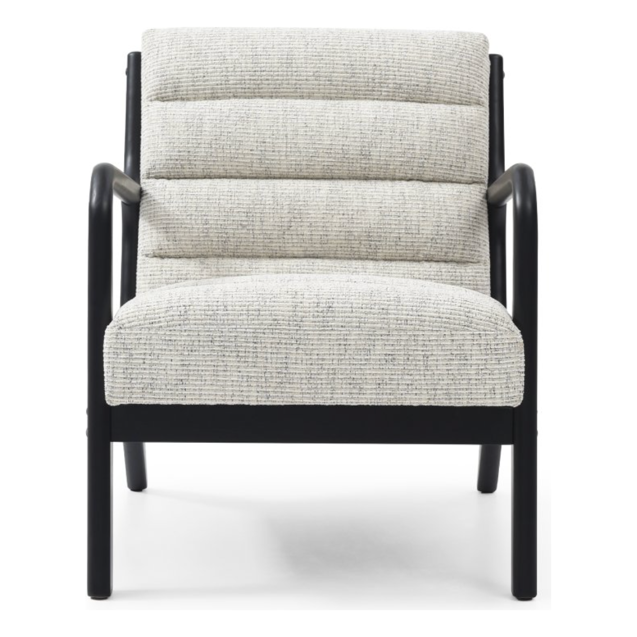 Retro Chair Natural with black frame