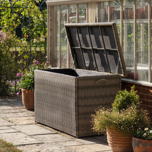 Rattan Garden Storage