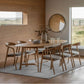 Oak extending table