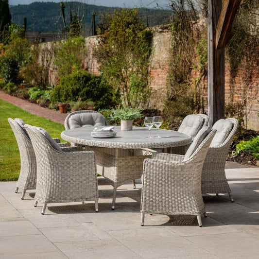 Harriet  Garden Oval table & 6 Chair set