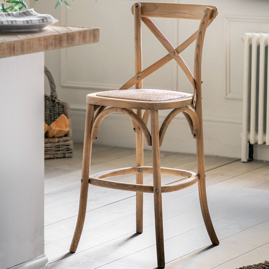 Cafe Style Bar Stool Pair