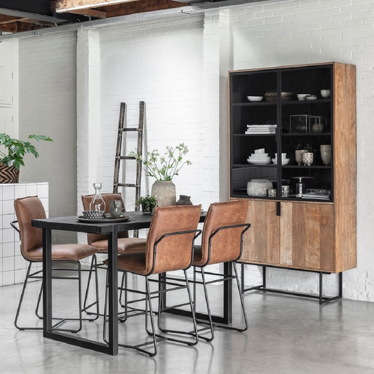 Teakwood Odeon Showase 4 door