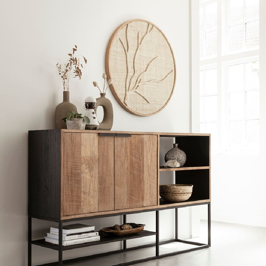 Cosmo Sideboard with shelves