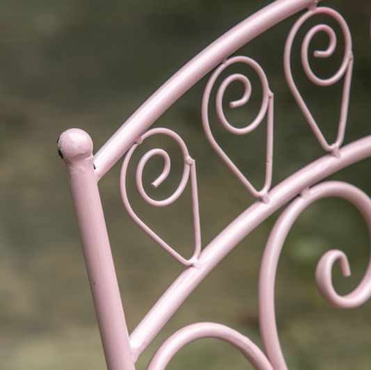 Pink Bistro Set