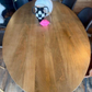 Ex display Mango Oval dining table 2.2m