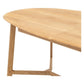 Oak extending table