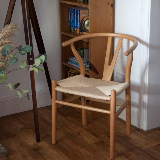 Beech Wooden Scandi Dining Chair